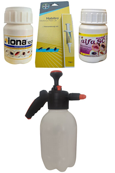 Bayer Kalorifer Hamam Böceği İlaçları Kokusuz 45 Gün etkili ilaçlama Set/İona...