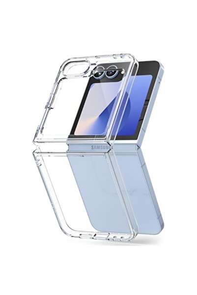 Juls Husă pentru Samsung Galaxy Z Flip6 - Fusion, Xtreme Armor, D50 - Transparentă