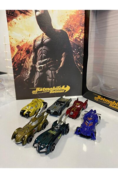 smilechild 6 li Batman METAL Kaliteli RENKLİ Araba Modelleri