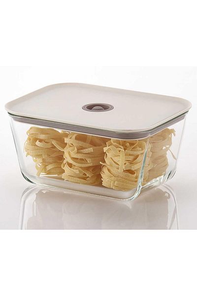 AC BOX Fi̇ka Clik Rectangular Storage Container 2600ml Beige Ac Box 861931