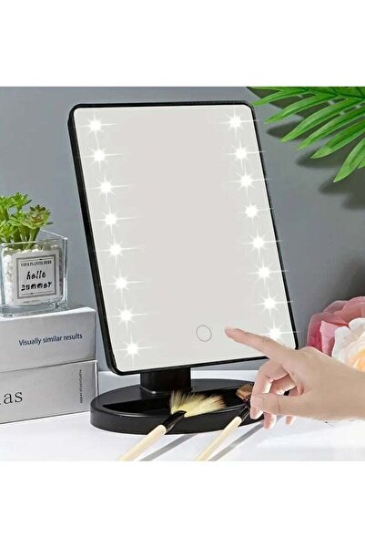 Generic 1 PC 16 LED USB Battery Dual Use Makeup Mirror Light Desktop Mirror S...