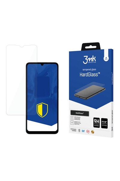 Tim HardGlass Display Protector for Xiaomi Poco C65 / Elegant Rubymi 13C, Tempered Glass, Impact Safe, F