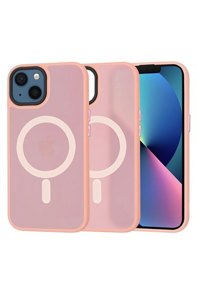 Tim High Protection Case for iPhone 13, Timaconsafe, Y17, Hard Plastic, Soft Rose