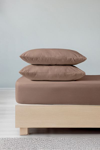 BELENAY HOME Elura 100% Cotton Double Fitted Sheet Set – Pillowcase Included