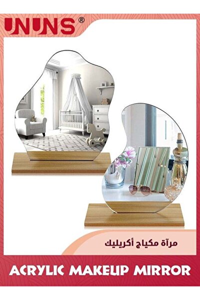 Generic Acrylic Makeup Mirror,2 Styles Of Vanity Mirror,Room Decor Aesthetic ...