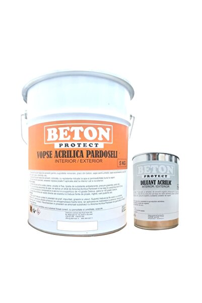 OEM Vopsea Beton Exterior, Alb, Beton Protect, 5 Kg
