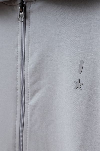 Beniizle Hooded Zippered Double Pocket Unisex Tracksuit Set