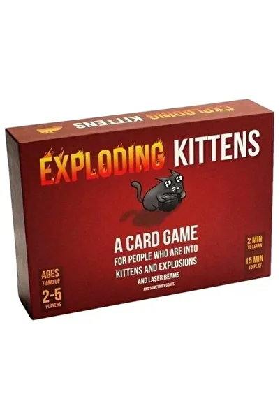 Exploding Kittens LLC Exploding Kittens Board Game (English)