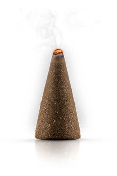 Sedr Al-Khaleej Perfumes Brown Karam Pyramid Incense 50g