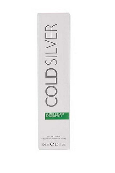 United Colors of Benetton Quad Silver Eau de Toilette 100ml