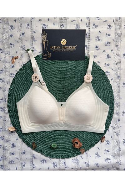 İntive Lingerie Raye Imported Ice Silk (Ice-Silk) Ultra-Thin Comfortable Breathable Low-Cut Invisible Laser Seamless Bra
