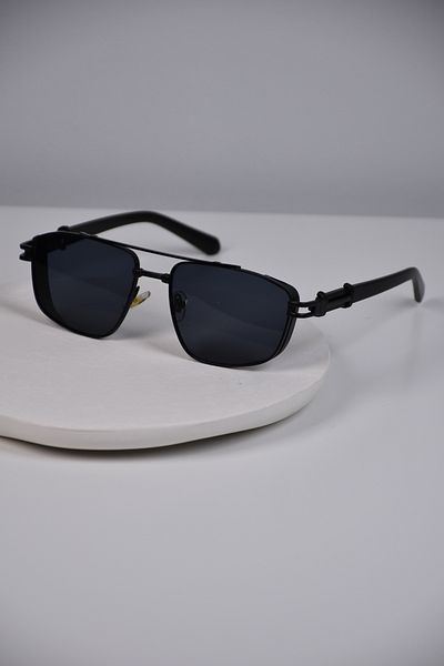 LOOKUP NEW Unisex Men's Uv400 Protected Square Rectangle Metal Stainless Sunglasses