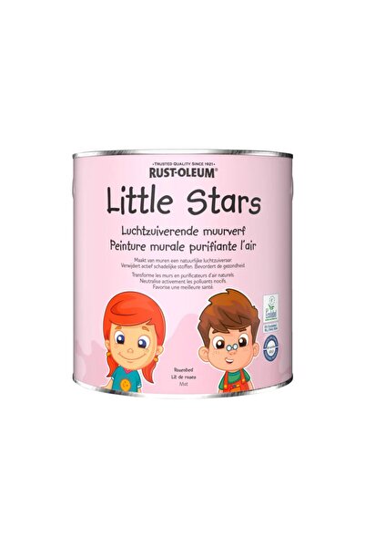 OEM Vopsea lavabila, Rust-Oleum, Little Stars, Bed of Roses, Roz, 2,5 l