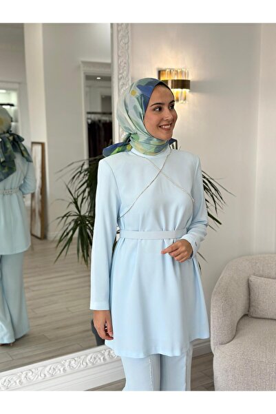 Senna Design Senna Crystal Set Bebe Mavisi sd242042091004