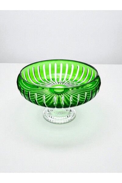AKDEN STORE Handmade Crystal Decorative Tableware Presentation Bowl