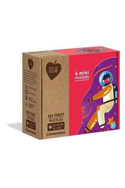 CLEMENTONI Puzzle My First Puzzles - In Space, 4 in 1, 3/6/9/12 pieces