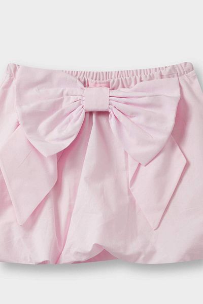 DeFacto Baby Girl Poplin Bow Balloon Skirt F5797A525Au