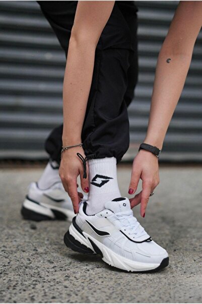 cevaplus Γυναικεία λευκά παπούτσια sneaker
