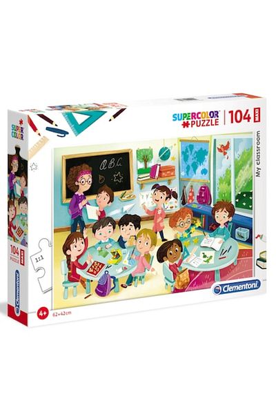 CLEMENTONI Puzzle Maxi - School, 104 pieces