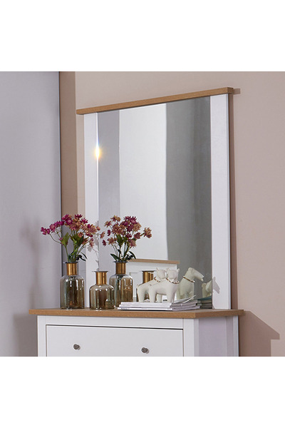 Home Box مرآة هامبتون بدون خزانة ملابس يونغ بثلاثة أدراج