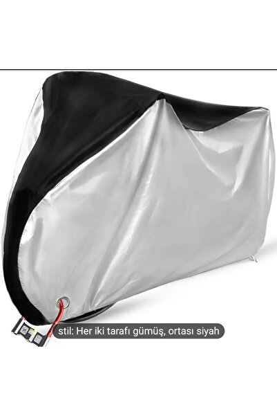 WestCover Bisiklet koruma brandasi Gri Siyah su geçirmez kilit uyumludur