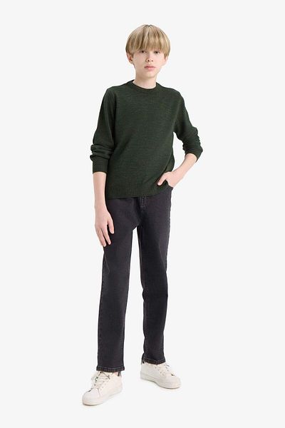 DeFacto Boy's Crew Neck Knitwear Sweater A4992A825Wn