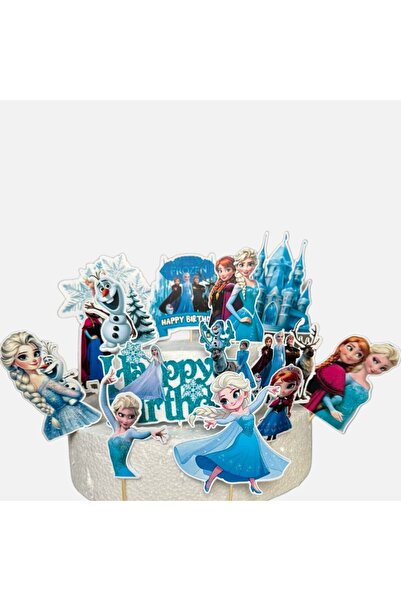 Disney Frozen Set decoratiuni tort Frozen 5-15cm
