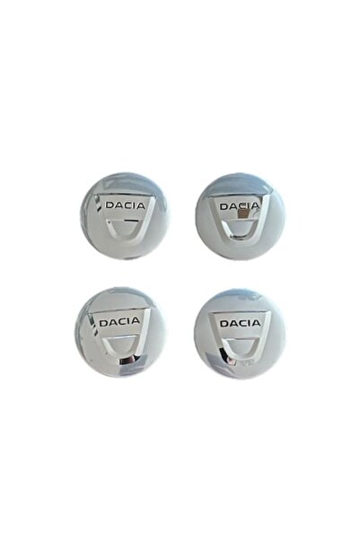 MAF Set 4 embleme stickere abtibild Dacia din tabla autoadezive 56mm pentru c...