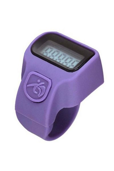 Generic Smart Digital Finger Tasbeeh Counter with Night LED Light: Clear Vision, Portable, Waterproof, Multi