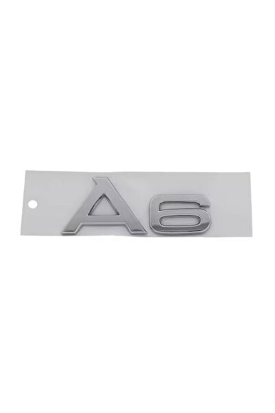 MAF Emblema Spate Audi A6 Chrome