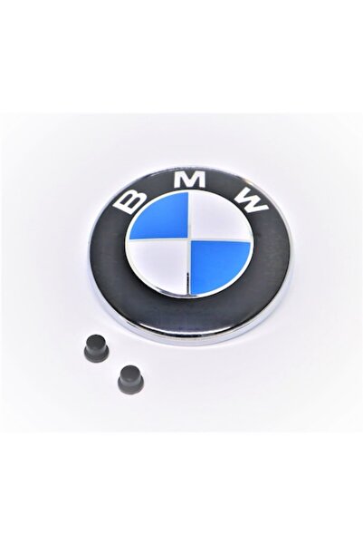 Aftermarket Έμβλημα BMW για καπό/πορτμπαγκάζ 82 mm μπλε-λευκό με δακτυλίους σ...