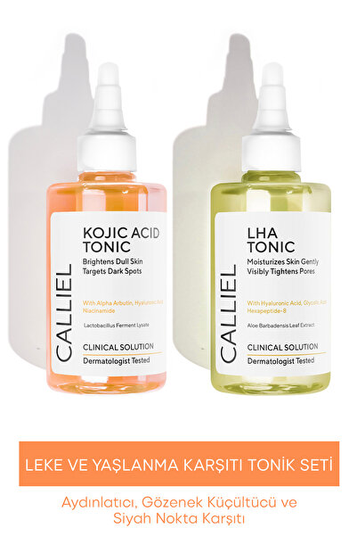 CALLİEL Leke ve Siyah Nokta Karşıtı Cilt Yenileyici Bakım Seti