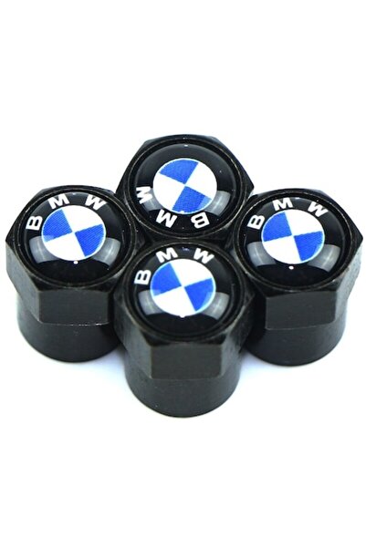 OEM Set 4 capace negre pentru supape BMW