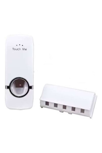 OEM Set suport periuță de dinți cu dozator de pastă de dinți, montare pe pere...