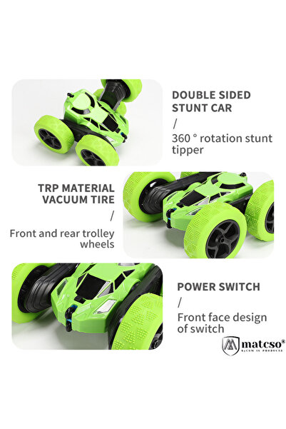 matcso by CSM 4U PRODUCTS® Remote Control Car for Kids, Radio Controlled, Green