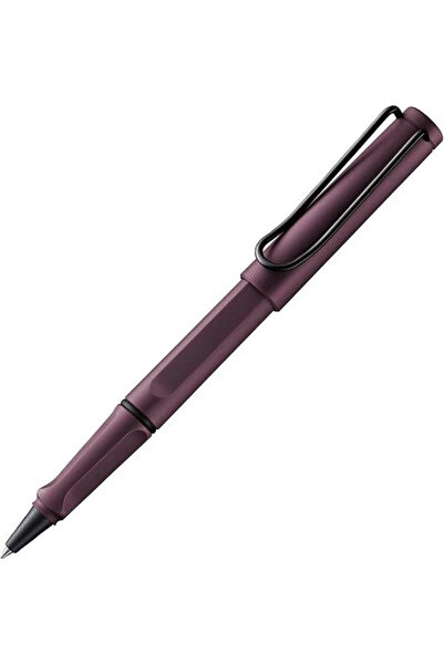 Lamy قلم سفاري رولر بمشبك معدني باللون القرمزي