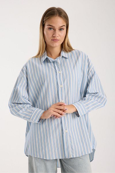 Reji Striped Loose Oversize Shirt