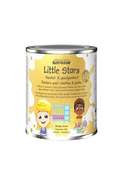 OEM Vopsea metalizata mobilier si jucarii, Rust-Oleum, Little Stars, Golden C...