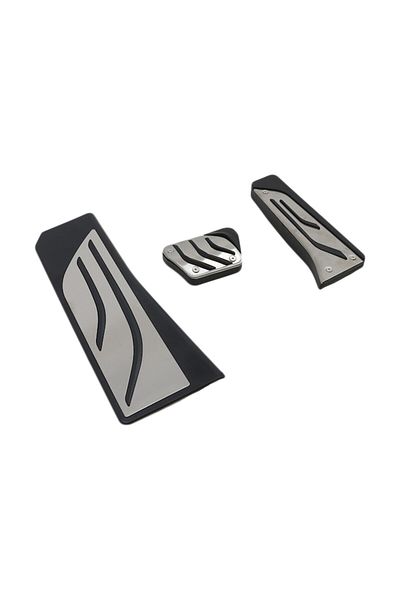 KITT Ornamente Pedale compatibil cu BMW Seria 5 F10, Seria 6 F13, X3 F25, X4 F26 Automatic