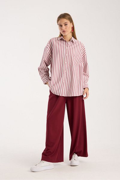 Reji Striped Loose Oversize Shirt
