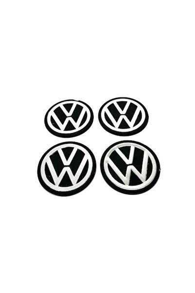 PBauto Σετ μεταλλικών αυτοκόλλητων καλύμματα, PBauto, για VW, 4 τεμάχια