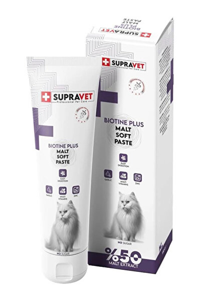 Biotine Plus Kediler için Tüy Sağlığı Güçlendirici Malt Paste 100 Gr