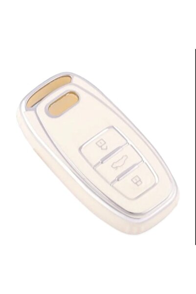 MAF Husa de protectie pentru cheie Audi, Alba