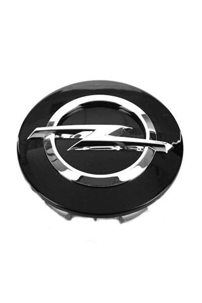 OEM Set 4 jante din aliaj 58mm, OPEL, Negru-Argintiu