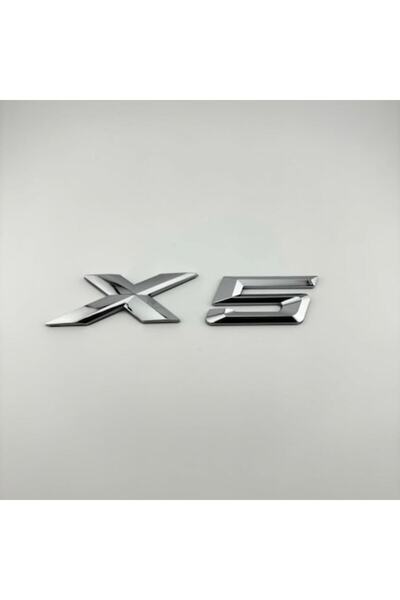 MAF Έμβλημα BMW X5 για το πορτμπαγκάζ, χρώμιο
