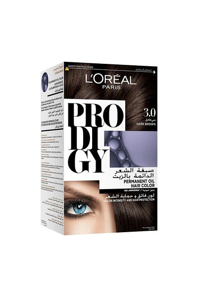VENTO L'Oreal Prodigy Hair Dye - 3.0 Dark Brown