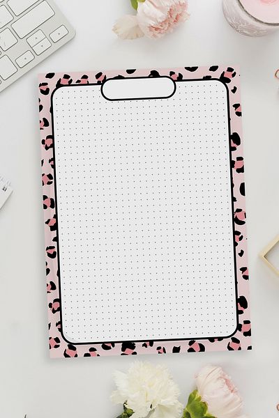 shop Leopard Patterned 2-Piece A4 & A5 Notepad, Memo Pad, Note Paper, Notepad, Check List, School Notebook