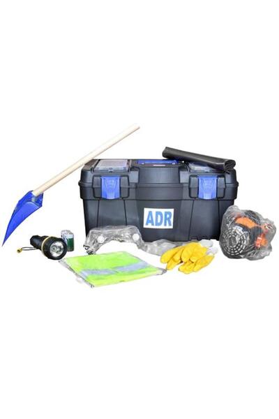 MVM Set de Ustensile de Protecție ADR Basic TAS000, cu Lopată, Mănuși, Ochela...