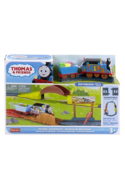 Evelise THOMAS SET DE JOACA CU LOCOMOTIVA MUDDY MOTORIZATA SI ACCESORII