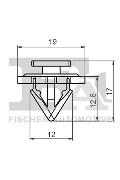 FA1 89-40006.25, Decorative and protective cover clips